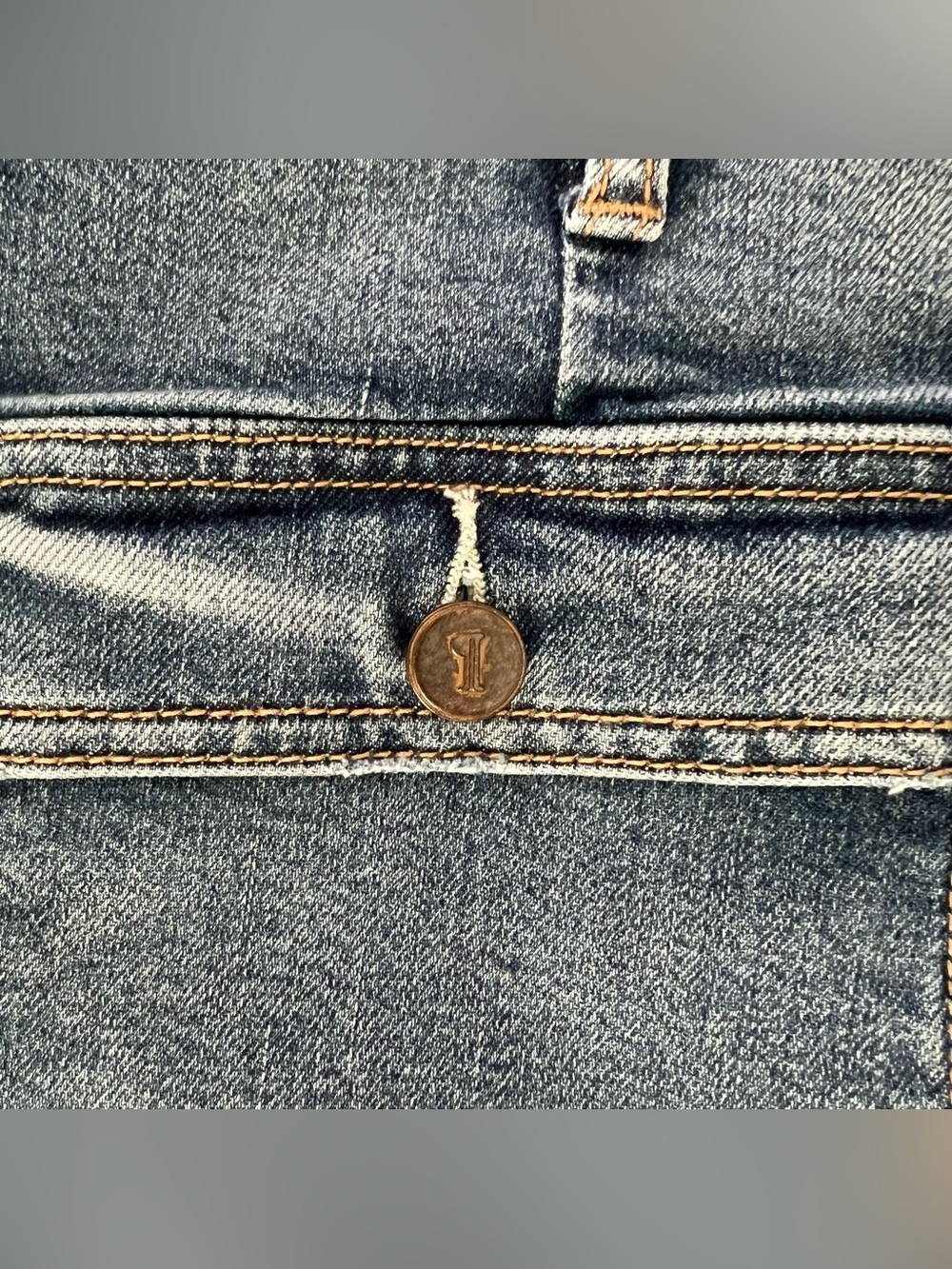 ANTHROPOLOGIE PILCRO Utility Wide Leg Cropped Denim Jeans Size 30 - Picture 7 of 12